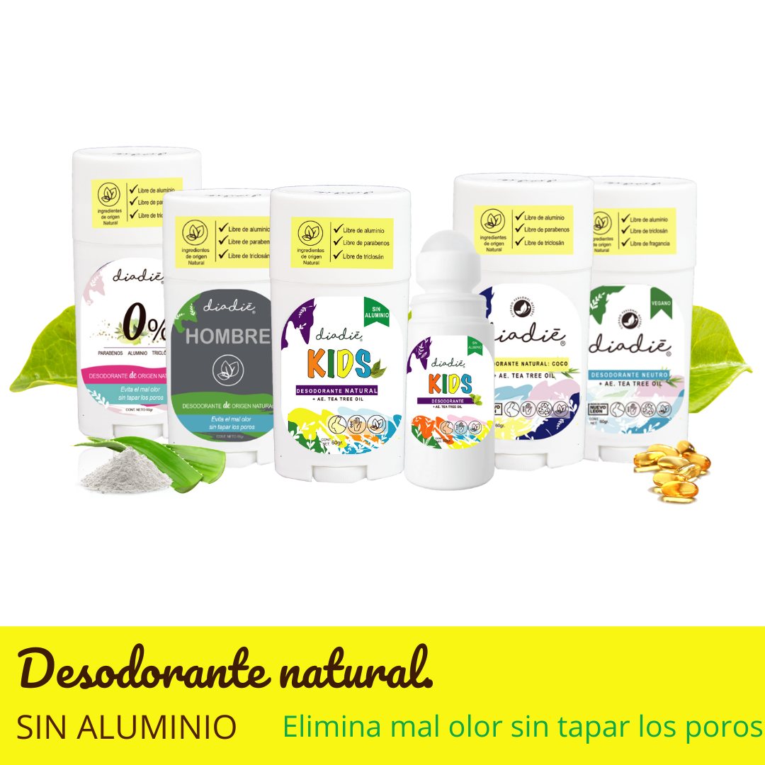 6pack Familiar Desodorante natural