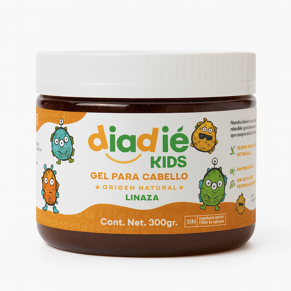DIADIE KIDS Gel de linaza para el cabello 300gr