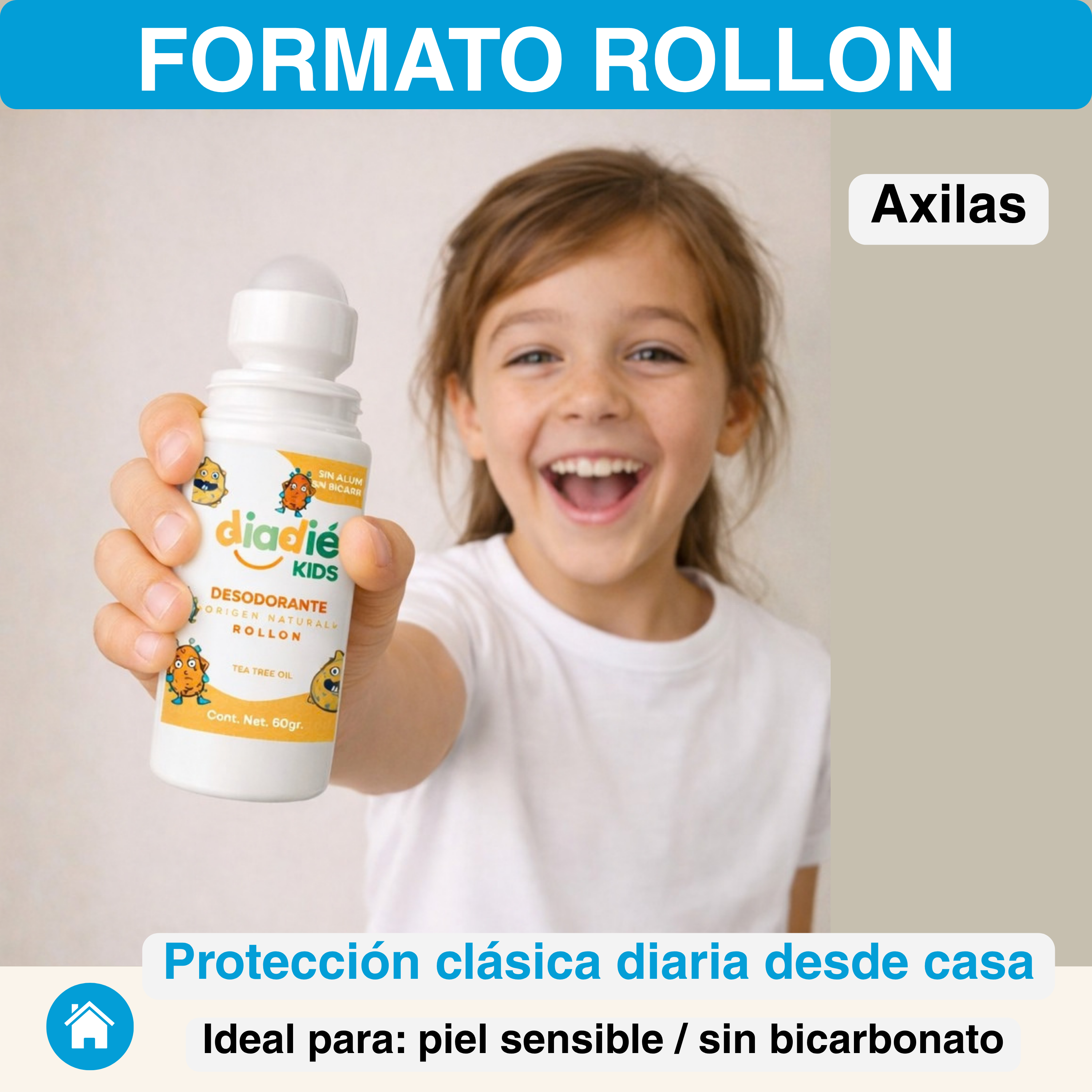 Desodorante Roll-on- Para axilas