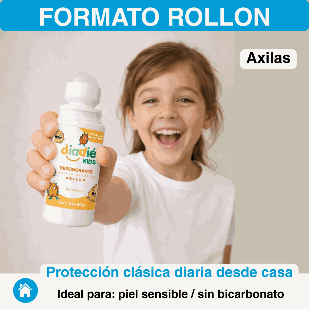 Desodorante Roll-on- Para axilas