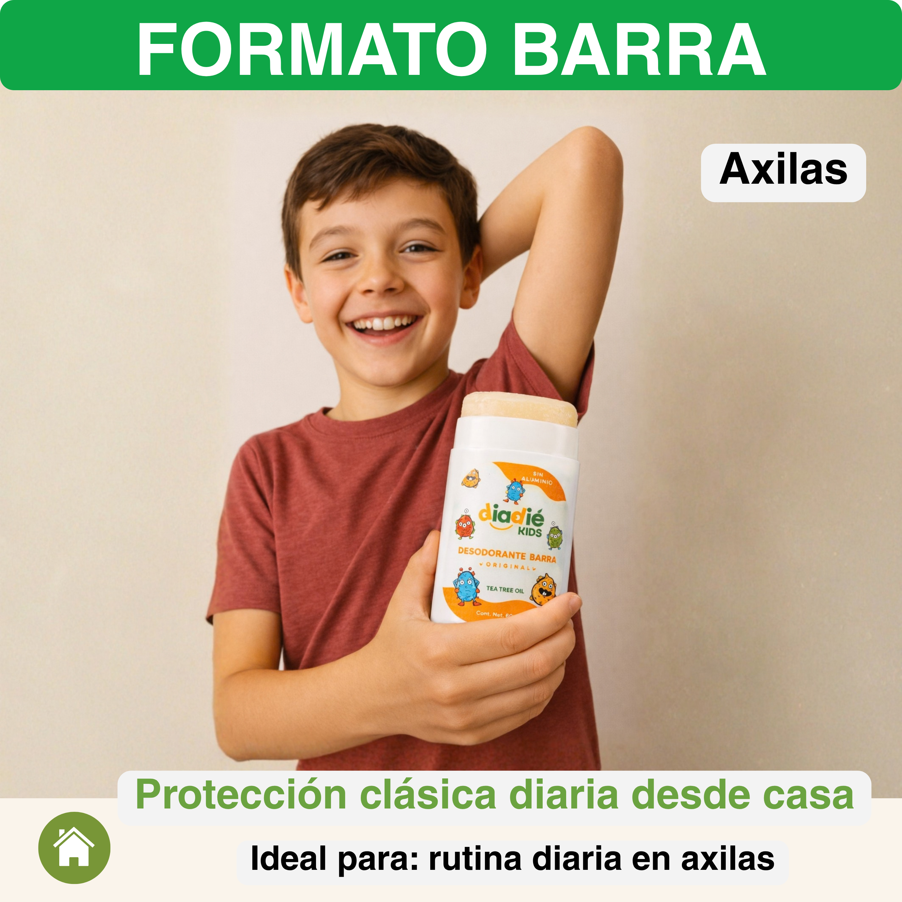 Desodorante en Barra- para Axilas