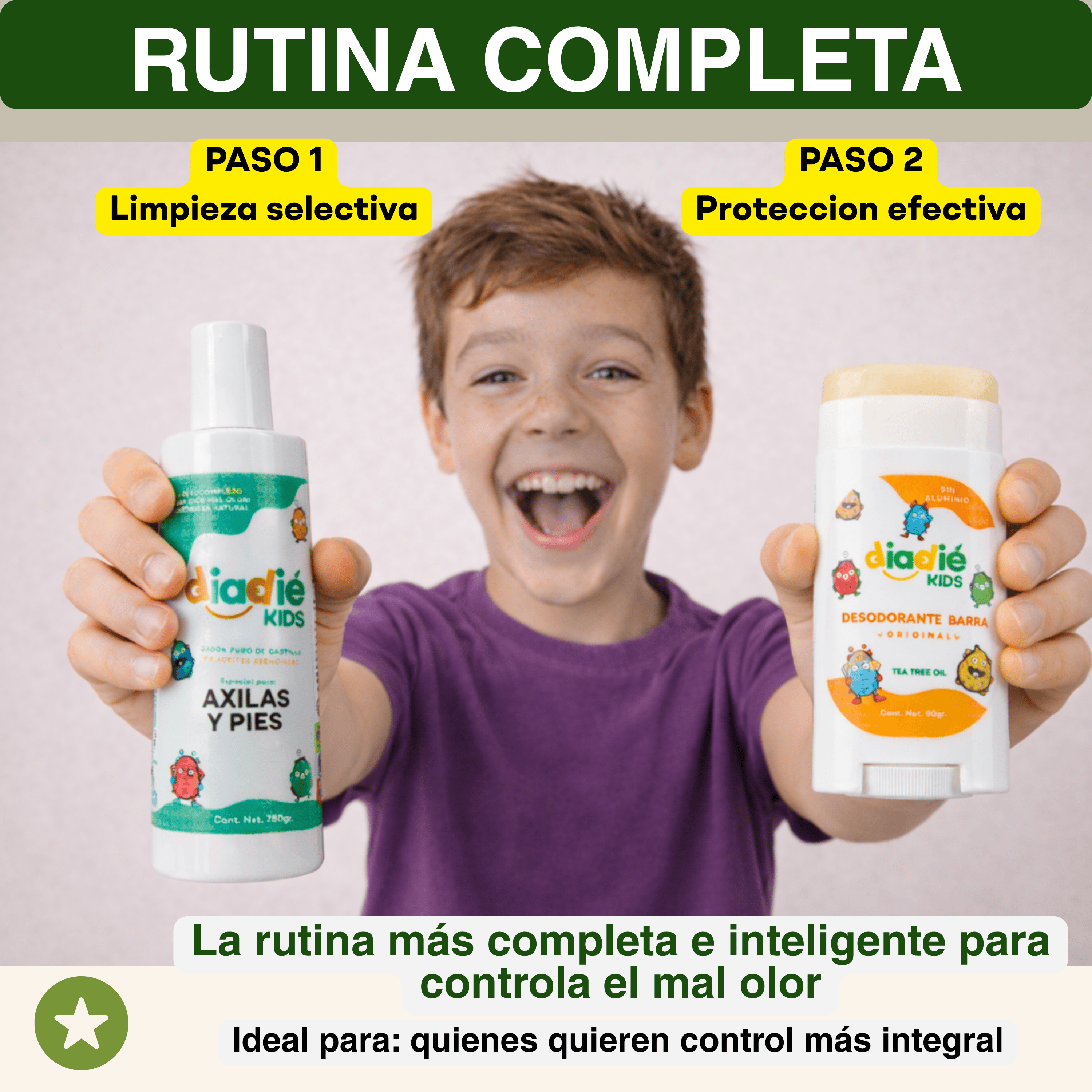 RUTINA COMPLETA- contra el mal olor